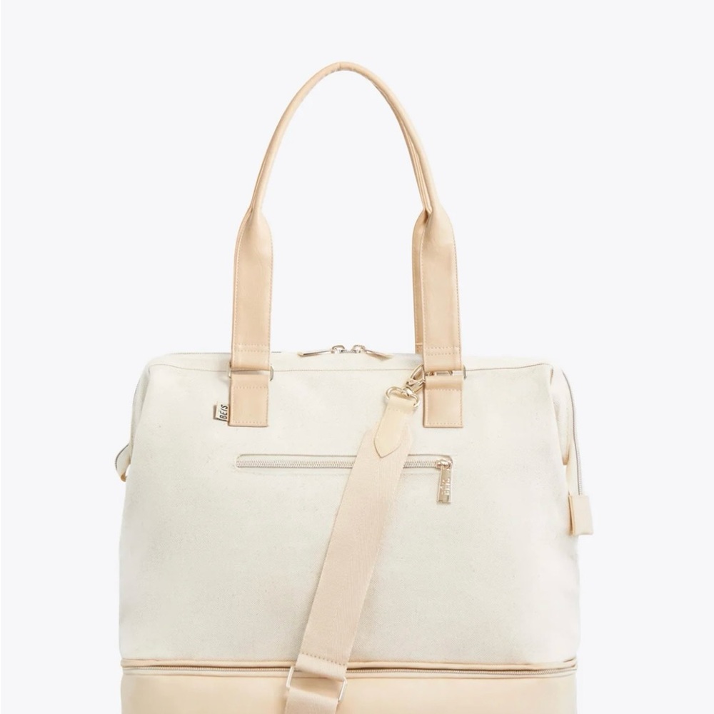 NWT Beis - The Convertible Mini Weekender in Beige